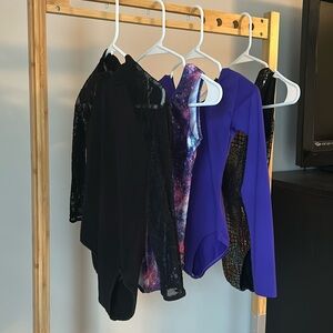 Girls Size Small Leotards